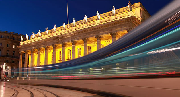 Le centre ville de Bordeaux 